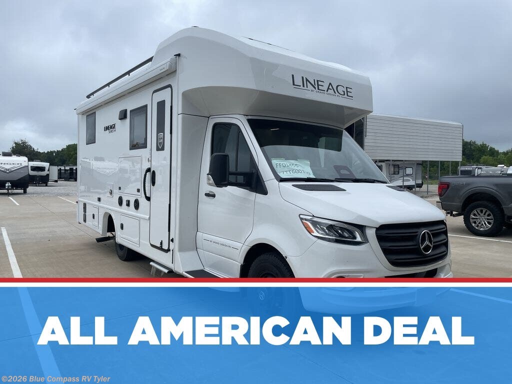 New 2026 Grand Design Lineage Series M 25FW available in Tyler, Texas
