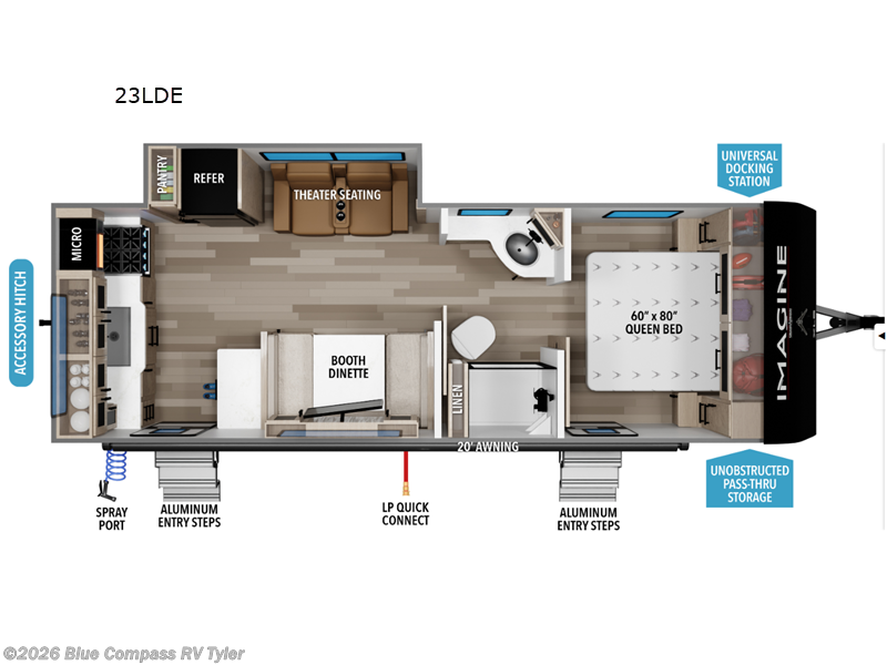New 2027 Grand Design Imagine XLS 23LDE available in Tyler, Texas