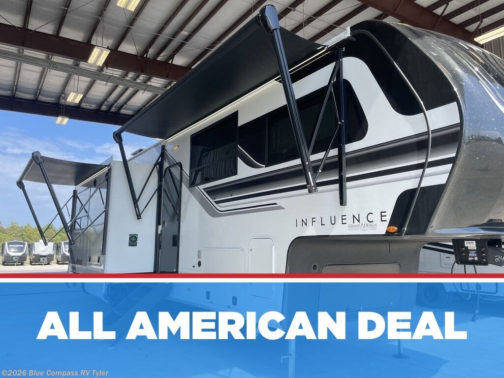 New 2027 Grand Design Influence 3804DS available in Tyler, Texas