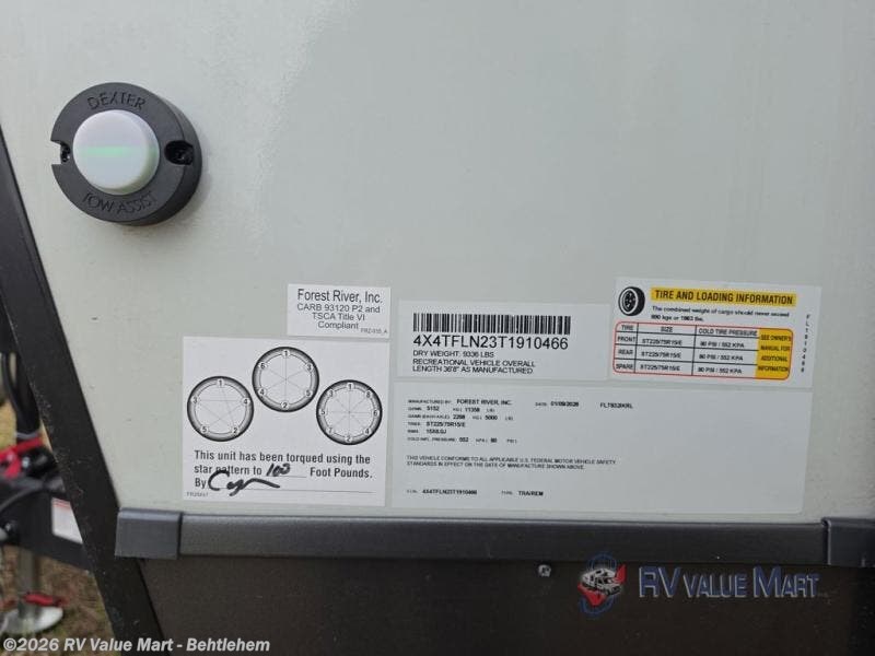 New 2026 Forest River Flagstaff Classic 832lKRL available in Bath, Pennsylvania