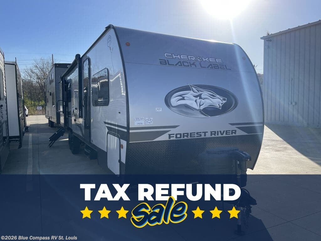 New 2026 Forest River Cherokee Grey Wolf Black Label 29TEBL available in Eureka, Missouri