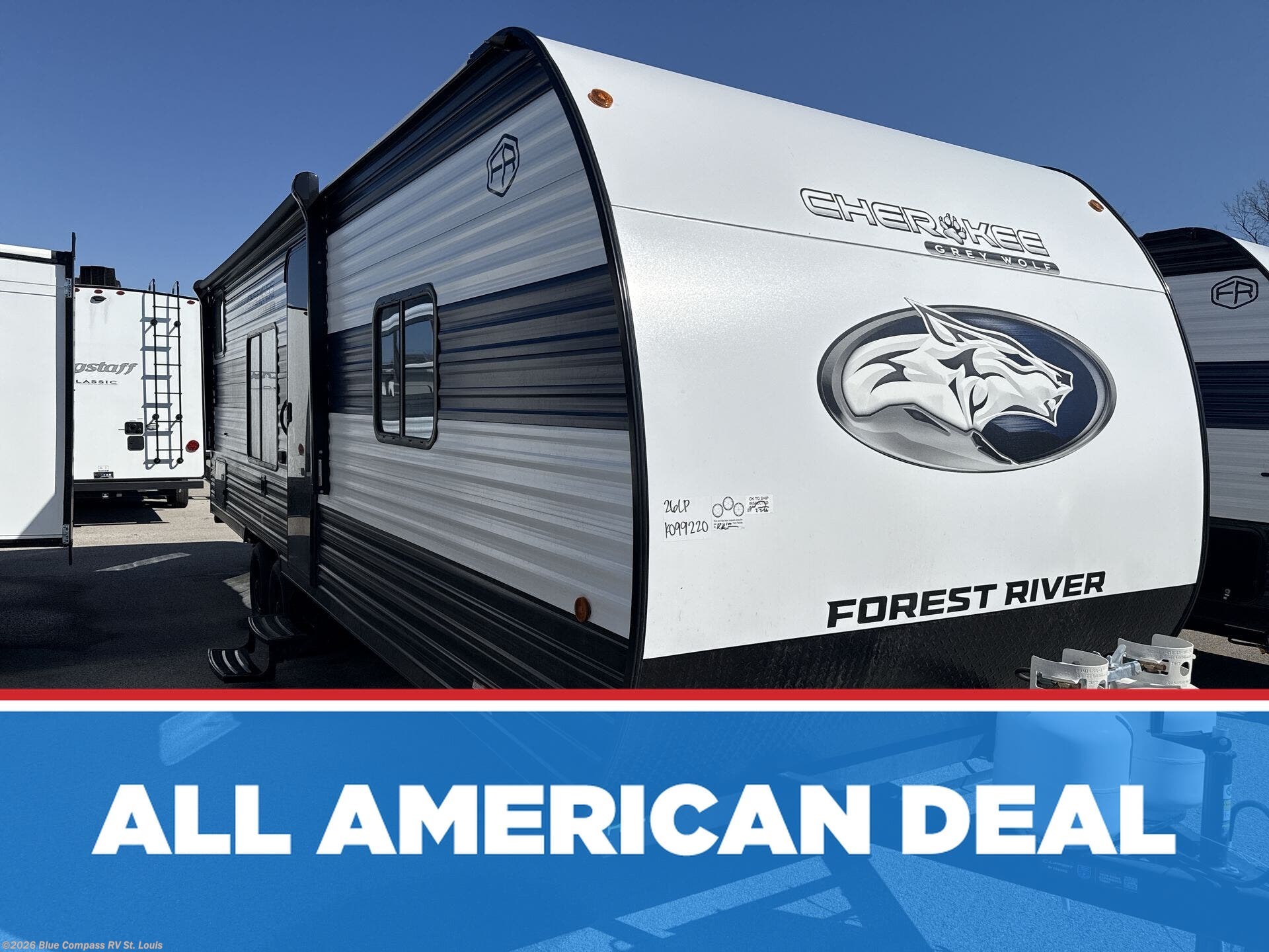 New 2026 Forest River Cherokee Grey Wolf 26LP available in Eureka, Missouri
