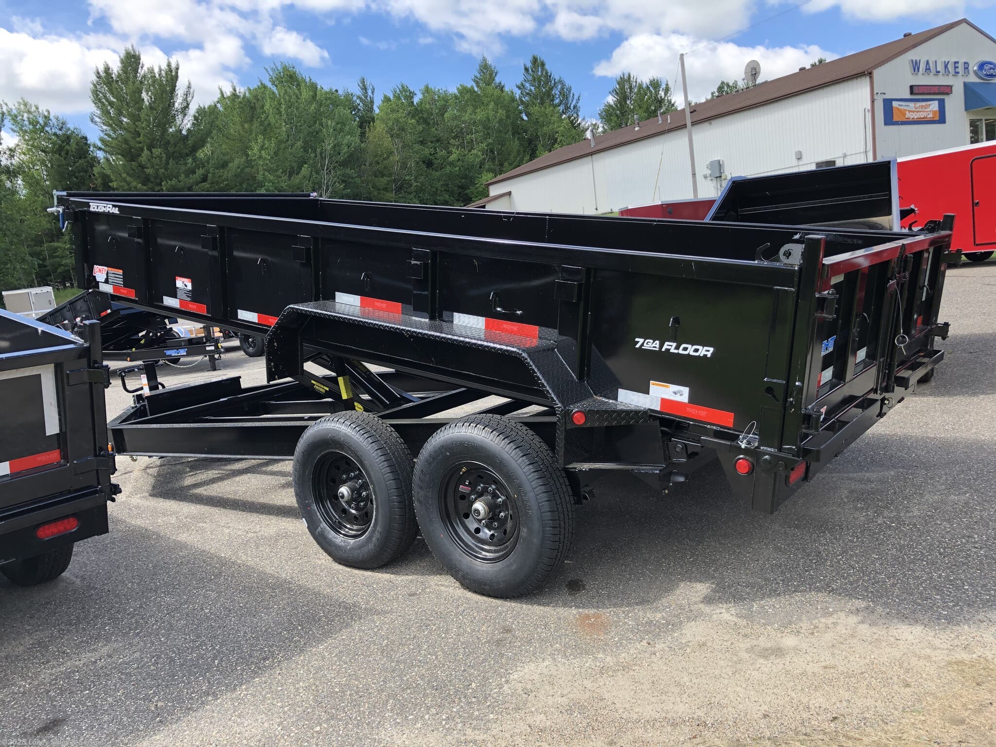Dump 2020 Top Hat DUMP TRAILER WITH TARP TrailersUSA
