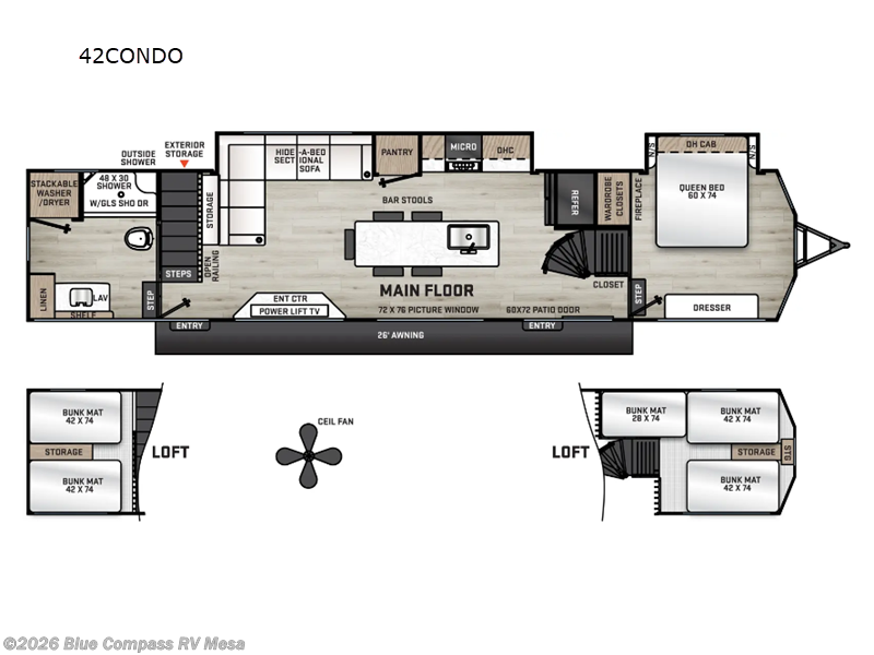 New 2026 Forest River Aurora 42CONDO available in Mesa, Arizona