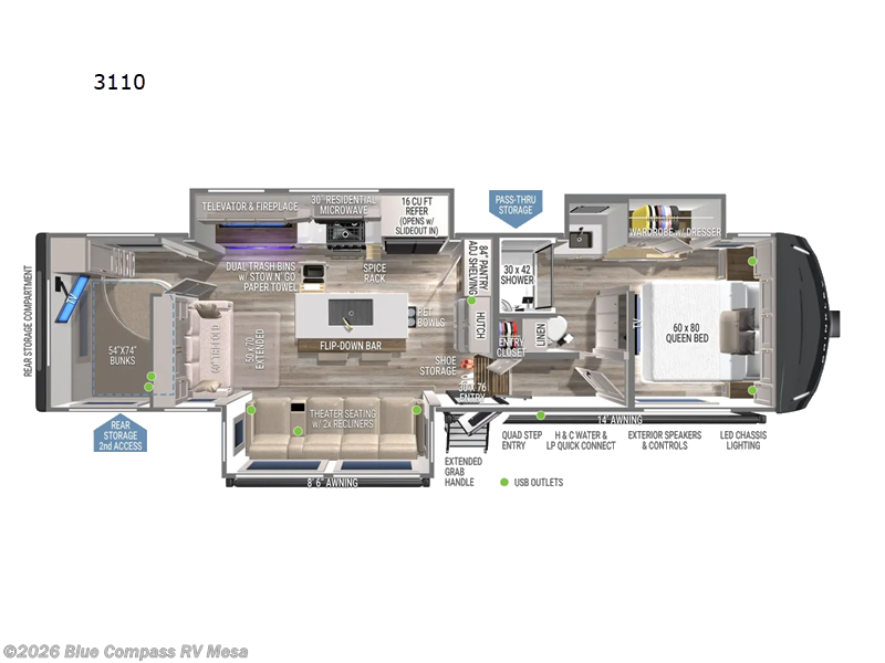 New 2026 Brinkley RV Model Z 3110 available in Mesa, Arizona