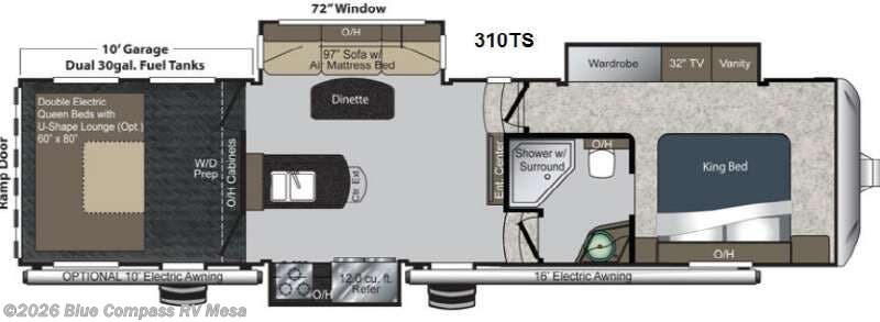 Used 2013 Keystone Raptor 310TS available in Mesa, Arizona