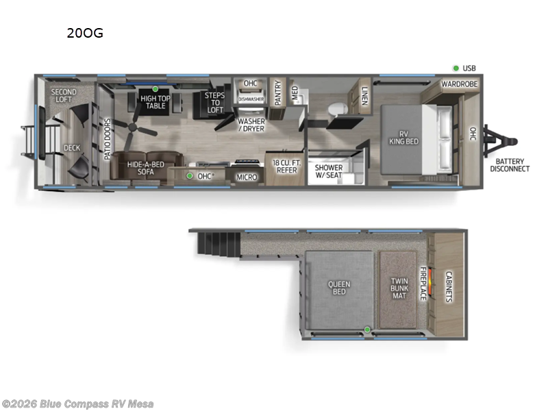New 2026 Forest River Cherokee Timberwolf 20OG available in Mesa, Arizona