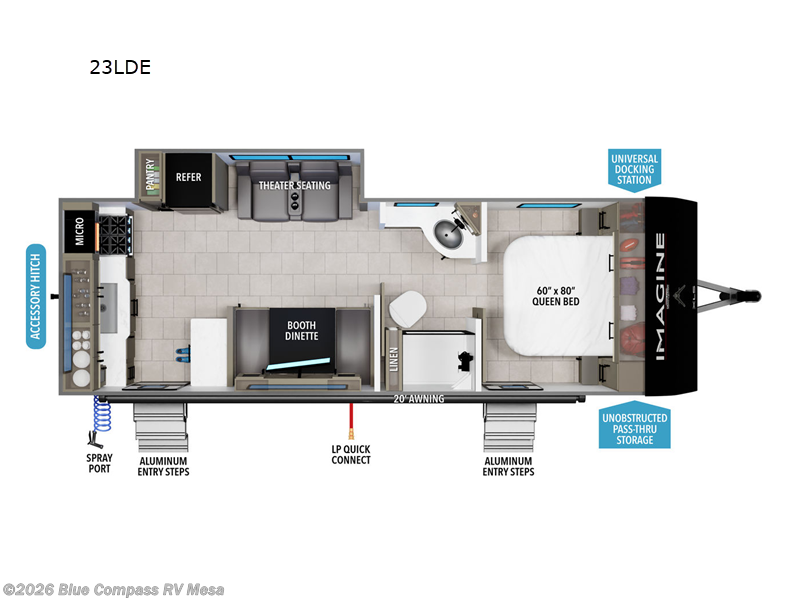 Used 2025 Grand Design Imagine XLS 23LDE available in Mesa, Arizona
