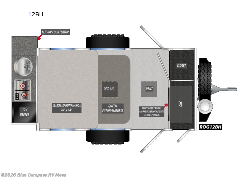Used 2023 Encore RV ROG 12BH available in Mesa, Arizona