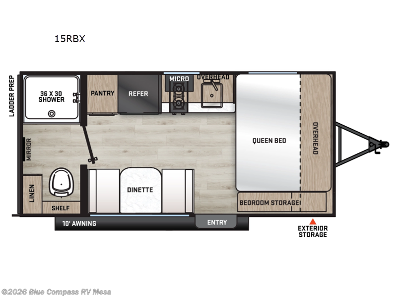 New 2027 Forest River Aurora Light 15RBX available in Mesa, Arizona