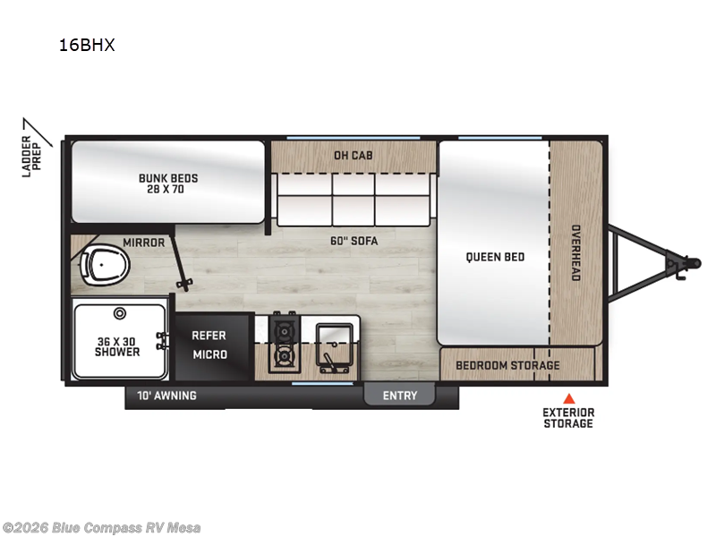 Used 2024 Forest River Aurora 16BHX available in Mesa, Arizona