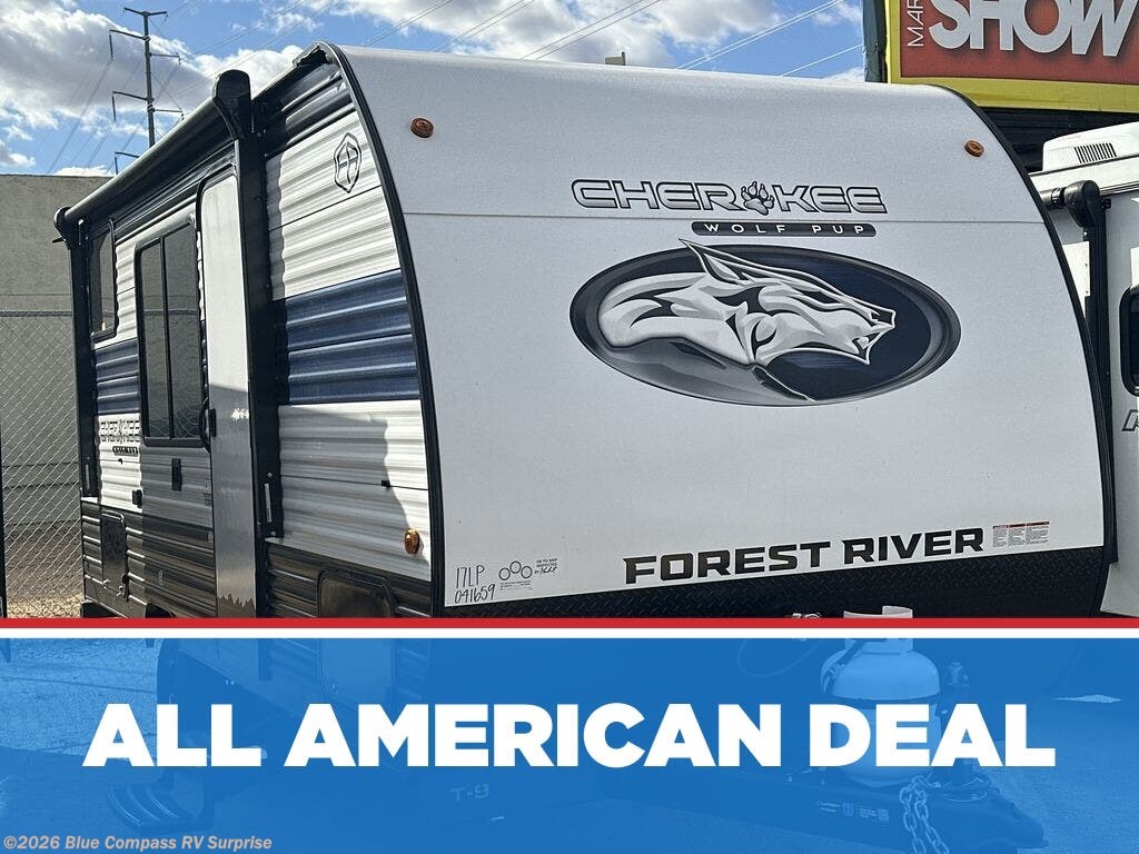 New 2026 Forest River Cherokee Wolf Pup 17LP available in Surprise, Arizona