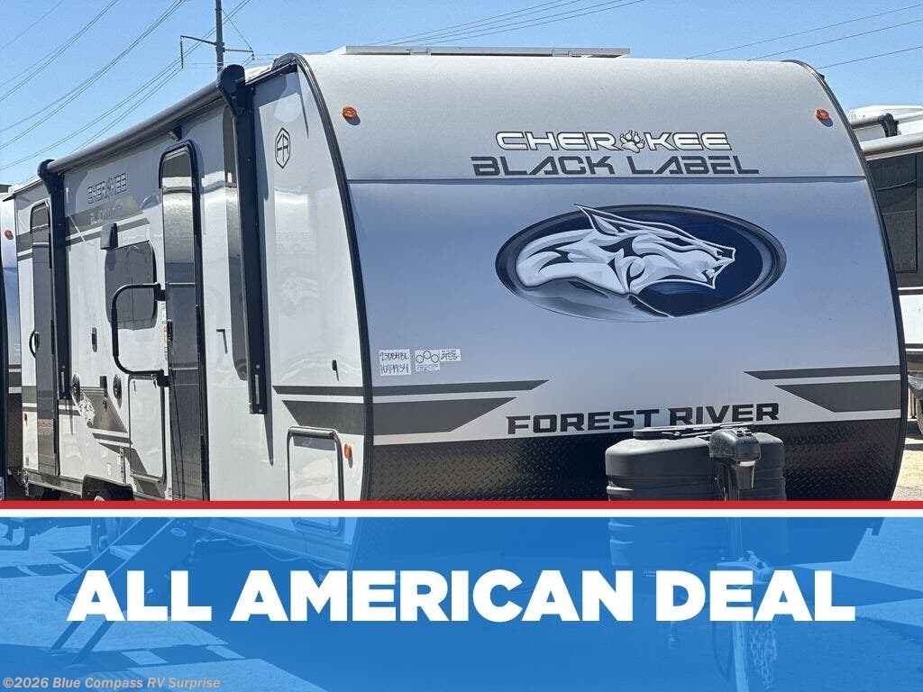 New 2026 Forest River Cherokee Grey Wolf Black Label 23DBHBL available in Surprise, Arizona