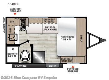 Used 2025 Coachmen Catalina Summit Series 7 134RKX available in Surprise, Arizona