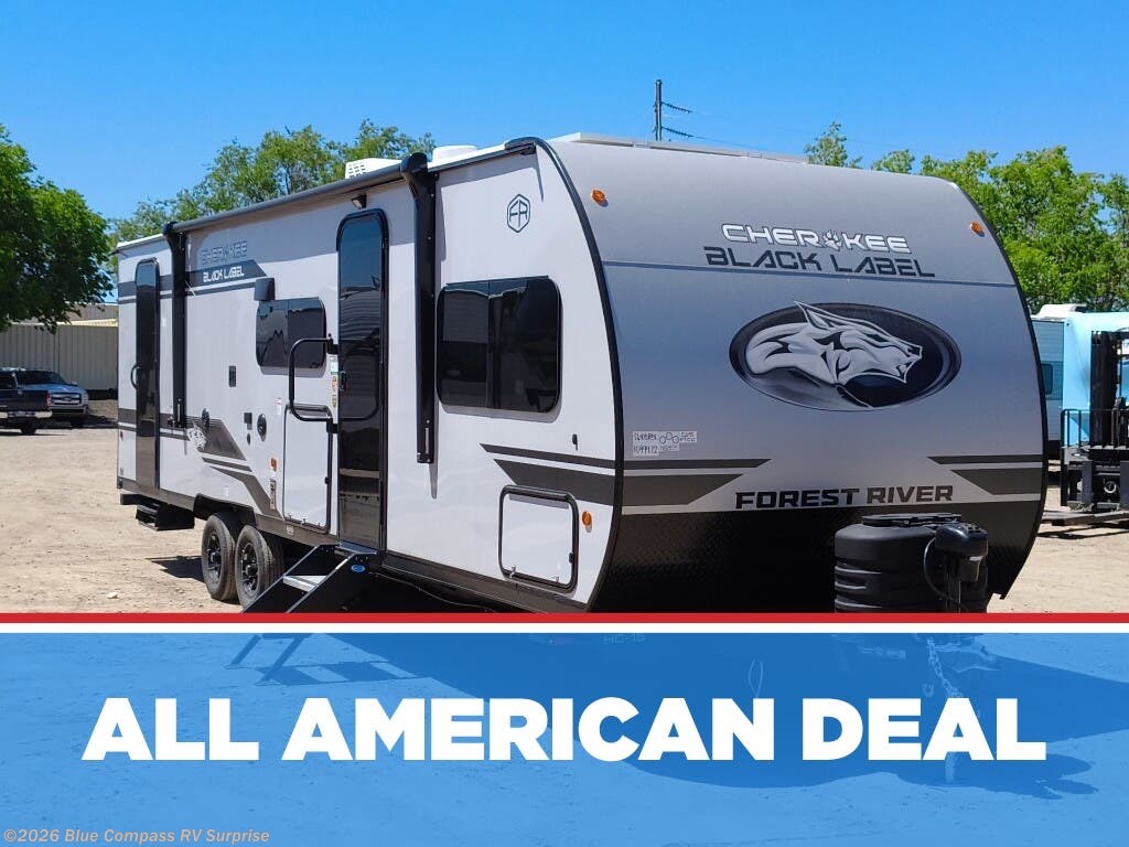 New 2026 Forest River Cherokee Grey Wolf Black Label 26DBHBL available in Surprise, Arizona