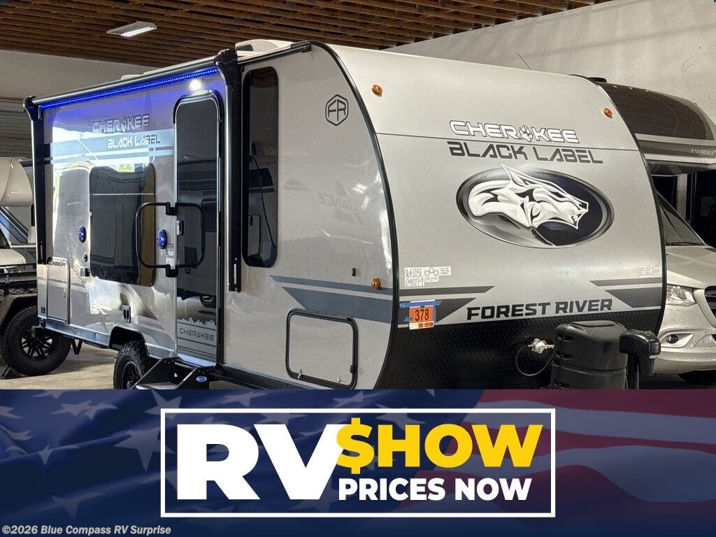New 2026 Forest River Cherokee Wolf Pup Black Label 16FQBLW available in Surprise, Arizona