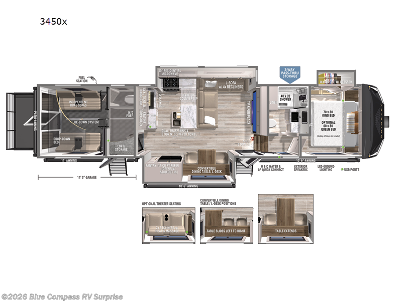 New 2027 Brinkley RV Model Gx 3450x available in Surprise, Arizona