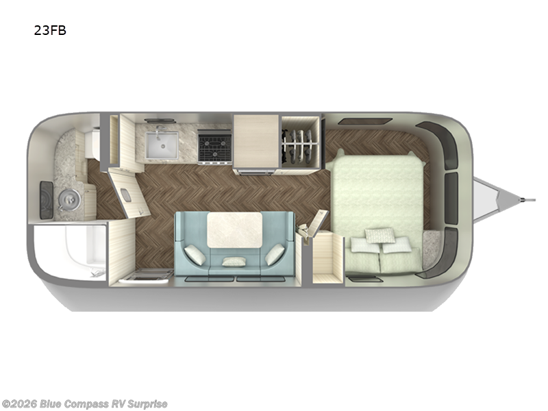 Used 2023  Airstream International 23FB by Airstream from Blue Compass RV Surprise in Surprise, AZ