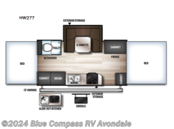 Used 2022 Forest River Rockwood High Wall Series HW277 available in Avondale, Arizona