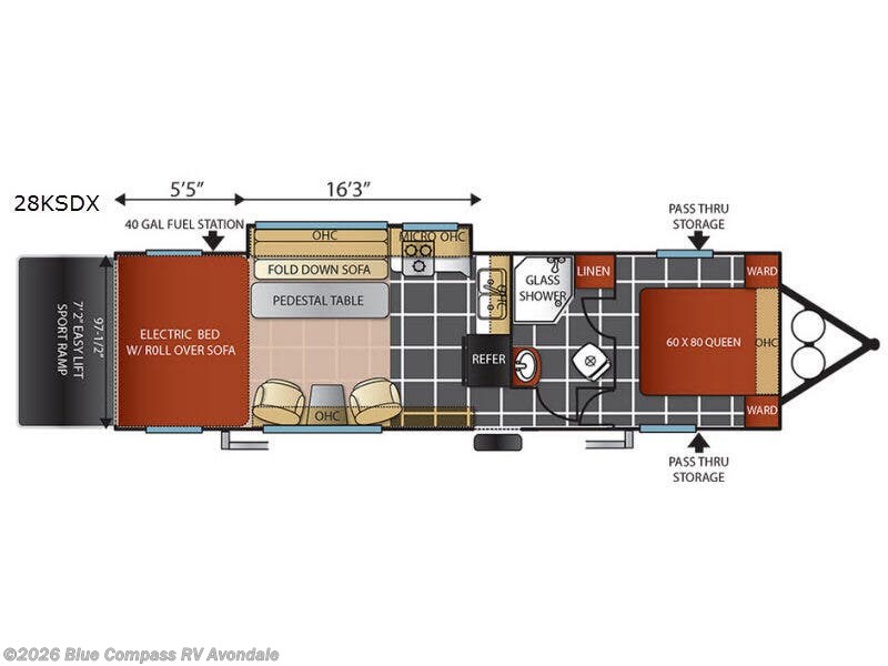 Used 2018 Forest River Shockwave 29KSGDX available in Avondale, Arizona