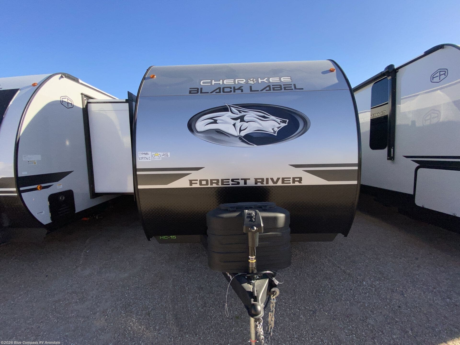 New 2026 Forest River Cherokee Grey Wolf Black Label 23MKBL available in Avondale, Arizona