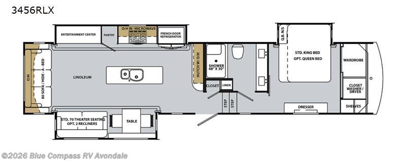 Used 2019 Forest River Cardinal Luxury 3456RLX available in Avondale, Arizona