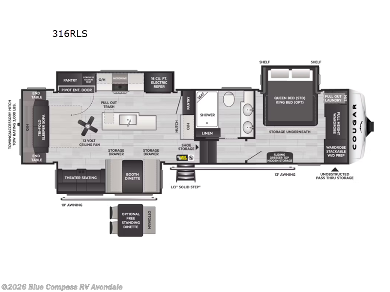 Used 2025 Keystone Cougar 316RLS available in Avondale, Arizona