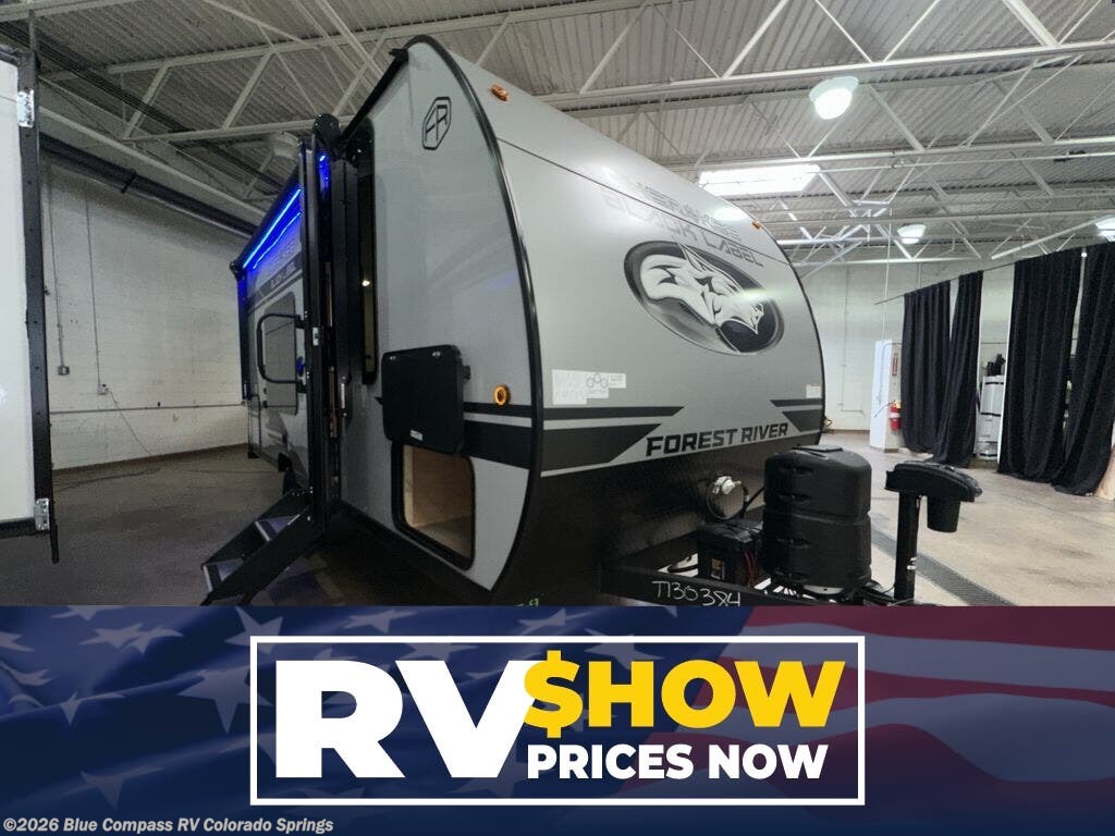 New 2026  Forest River Cherokee Wolf Pup Black Label 16FQWBL by Forest River from Blue Compass RV Colorado Springs in Colorado Springs, CO