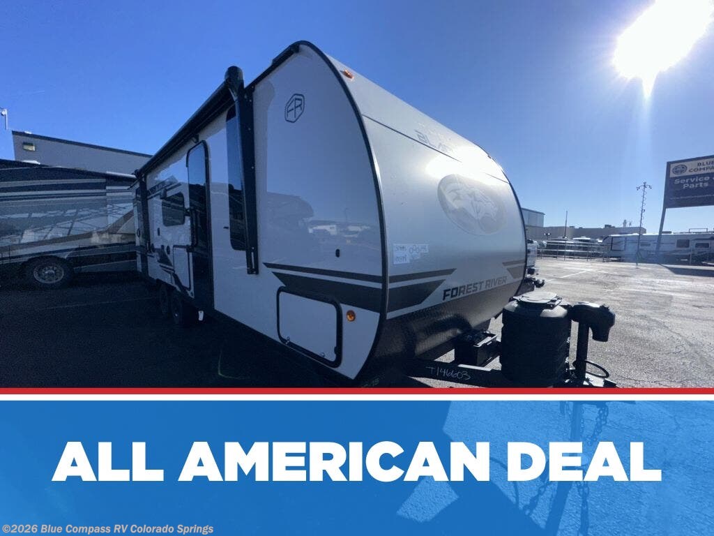 New 2026 Forest River Cherokee Grey Wolf Black Label 23DBHBL available in Colorado Springs, Colorado