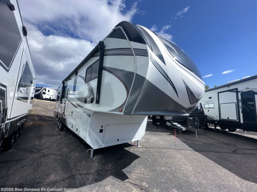 Used 2023 Grand Design Solitude S-Class 3330RE-R available in Colorado Springs, Colorado