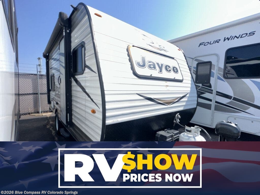 Used 2018  Jayco Jay Flight SLX 154BH by Jayco from Blue Compass RV Colorado Springs in Colorado Springs, CO