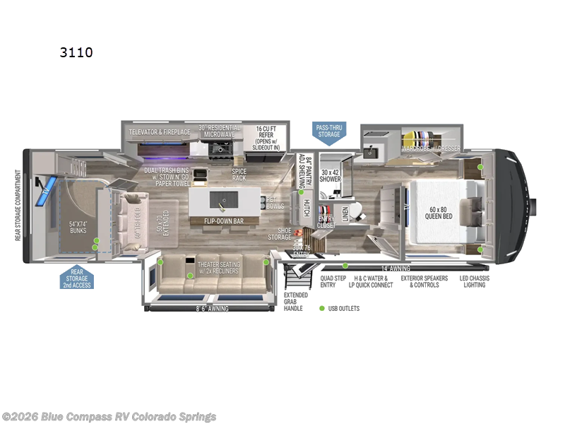 Used 2025 Brinkley RV Model Z 3110 available in Colorado Springs, Colorado