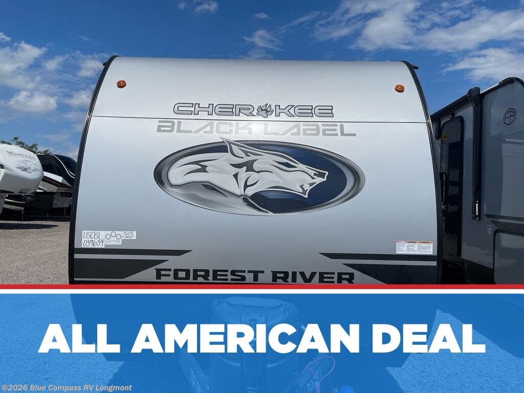 New 2026 Forest River Cherokee Wolf Pup Black Label 17SCBL available in Longmont, Colorado