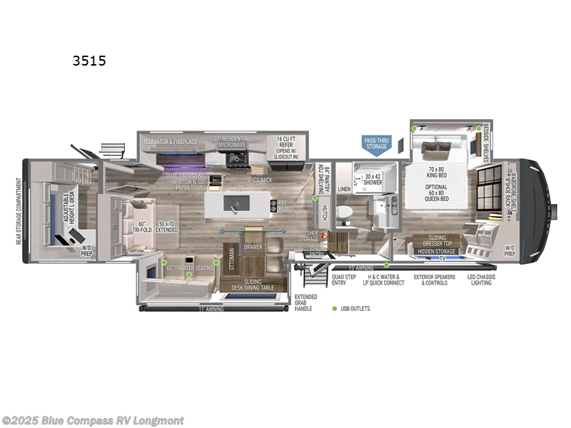 New 2026 Brinkley RV Model Z 3515 available in Longmont, Colorado