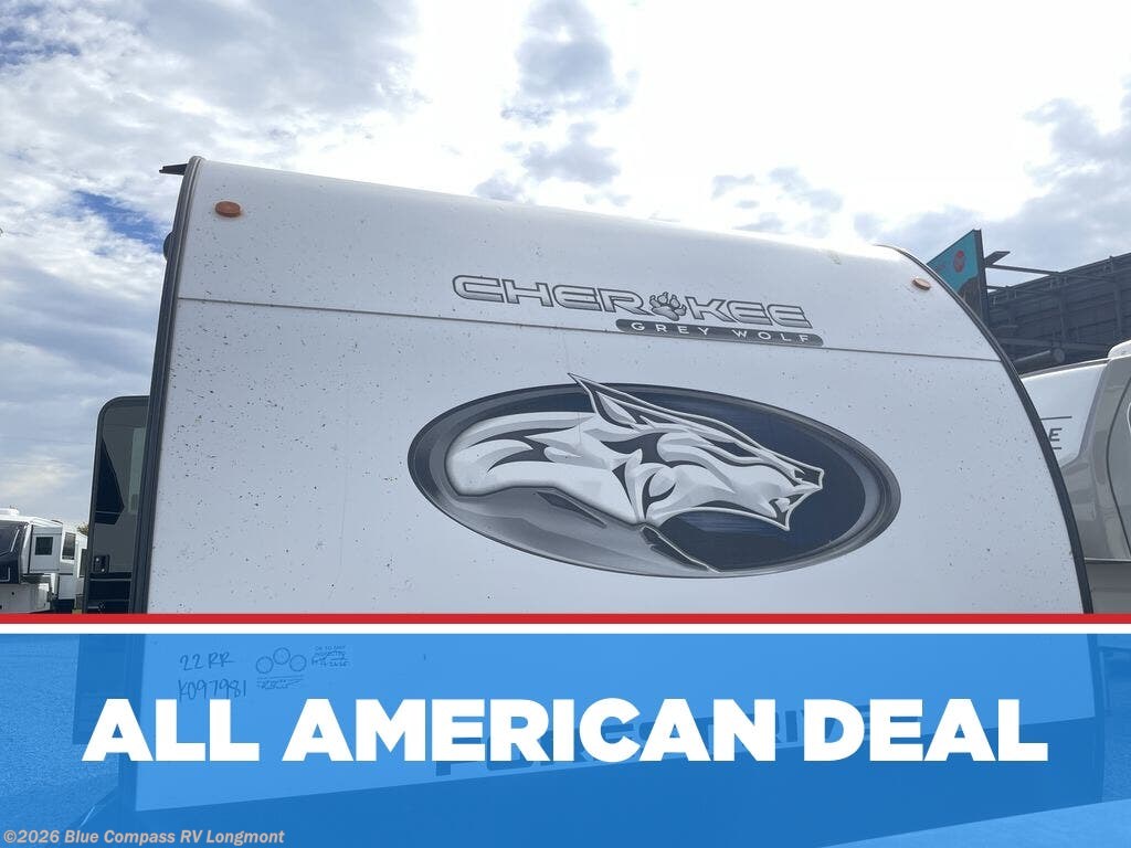 New 2026 Forest River Cherokee Grey Wolf 22RR available in Longmont, Colorado