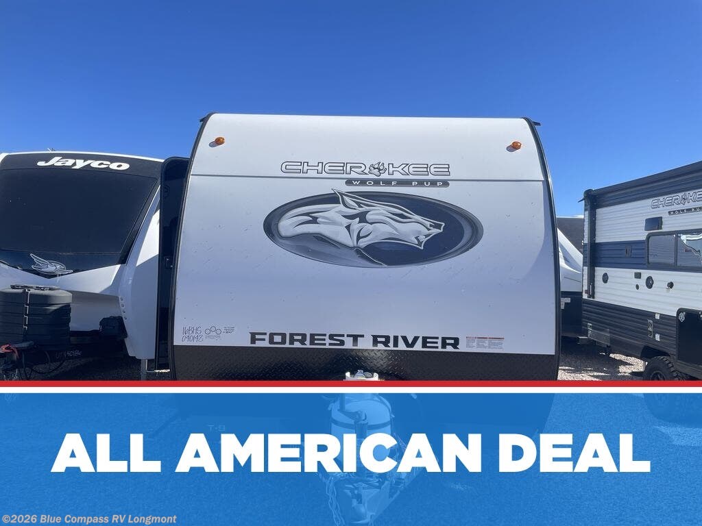 New 2026 Forest River Cherokee Wolf Pup 16BHSW available in Longmont, Colorado