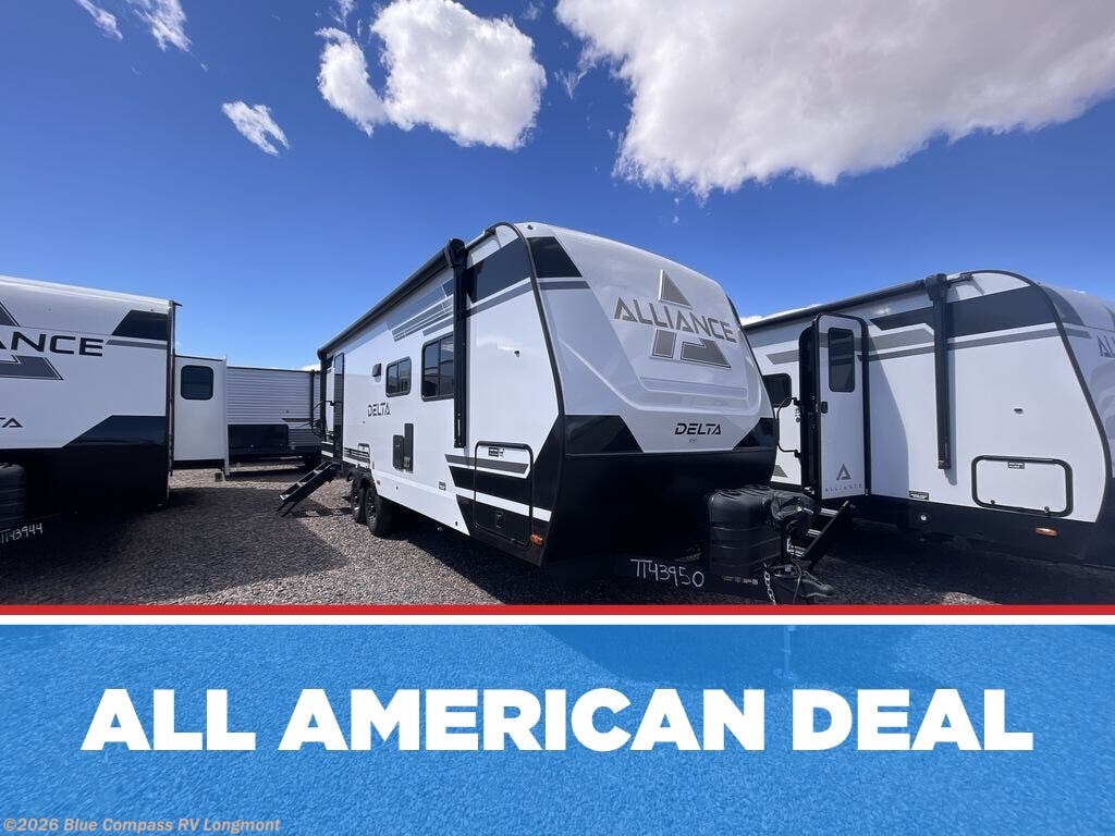 New 2026 Alliance RV Delta 262RB available in Longmont, Colorado