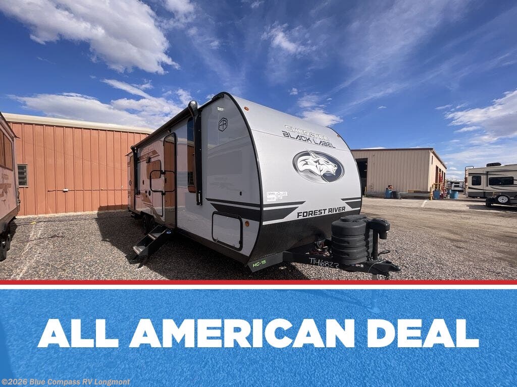 New 2026 Forest River Cherokee Grey Wolf Black Label 23DBHBL available in Longmont, Colorado