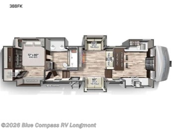 Used 2022 Palomino Columbus 388FK available in Longmont, Colorado