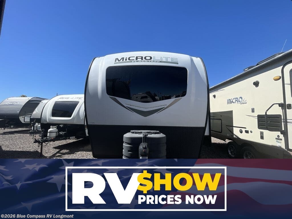 Used 2023  Forest River Flagstaff Micro Lite 25BDS by Forest River from Blue Compass RV Longmont in Longmont, CO