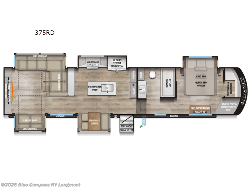 New 2027 Alliance RV Paradigm 375RD available in Longmont, Colorado