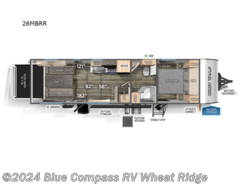 New 2023 Forest River Cherokee Grey Wolf 26MBRR available in Wheat Ridge, Colorado