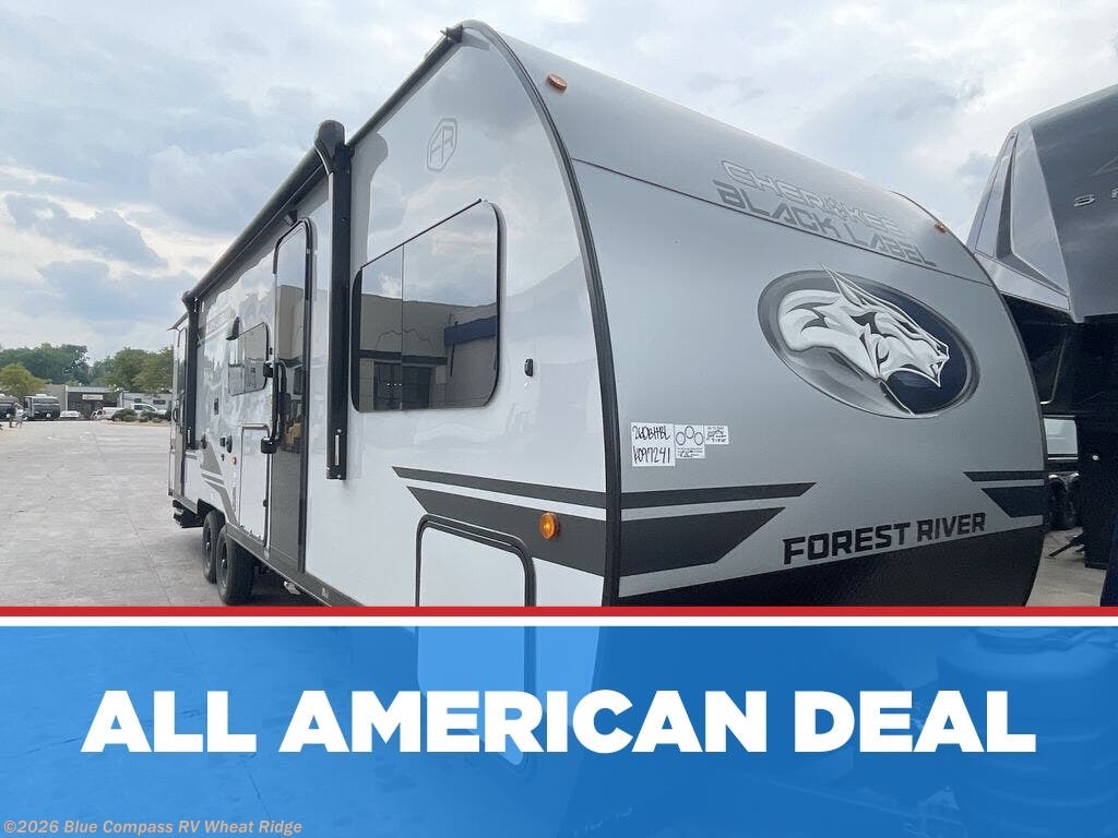 New 2026 Forest River Cherokee Grey Wolf Black Label 26DBHBL available in Wheat Ridge, Colorado