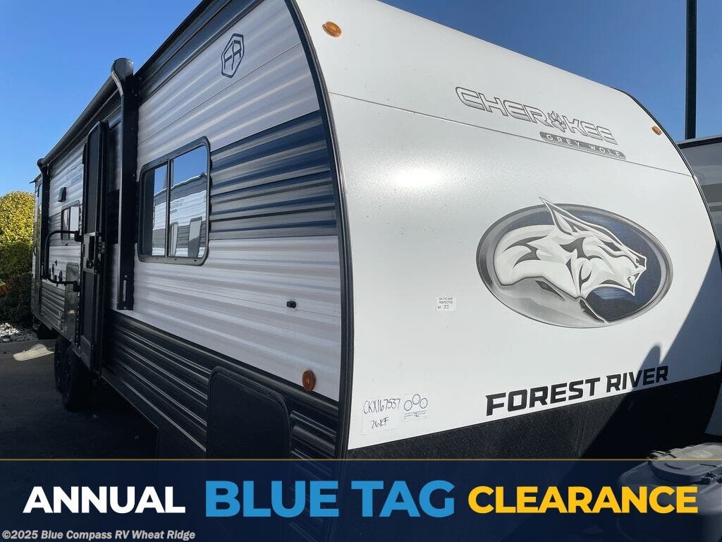 New 2026 Forest River Cherokee Grey Wolf 26KF available in Wheat Ridge, Colorado