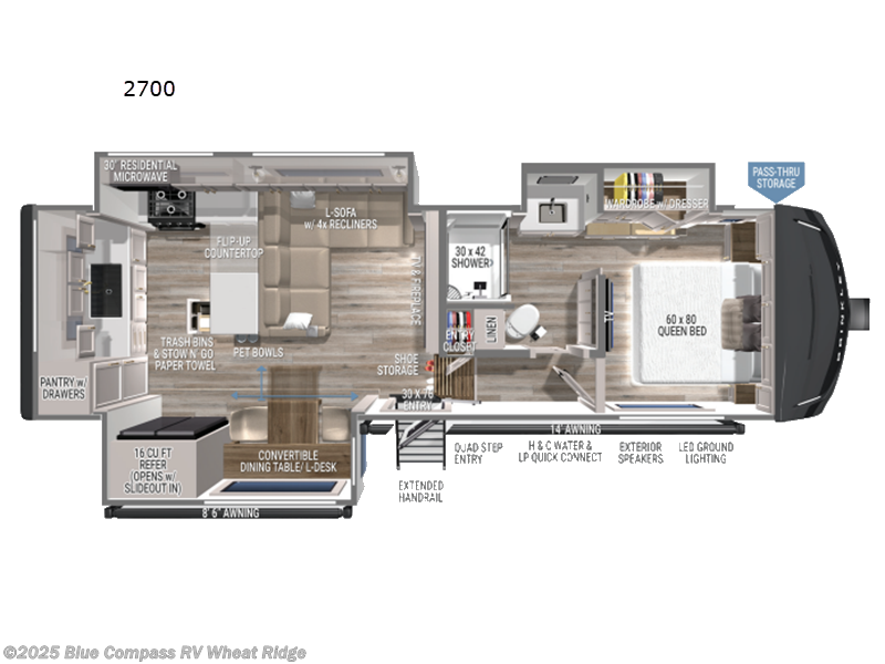 New 2026 Brinkley RV Model Z 2700 available in Wheat Ridge, Colorado