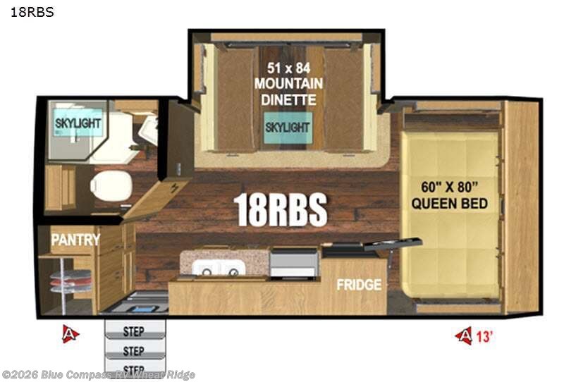Used 2018 Outdoors RV Creek Side Mountain Series 18RBS available in Wheat Ridge, Colorado