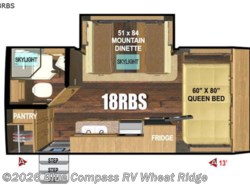 Used 2018 Outdoors RV Creek Side Mountain Series 18RBS available in Wheat Ridge, Colorado
