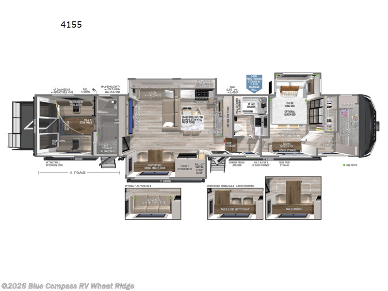 New 2026 Brinkley RV Model G 4155 available in Wheat Ridge, Colorado