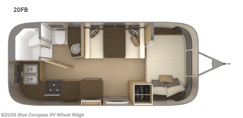 Used 2018 Airstream Flying Cloud 20FB available in Wheat Ridge, Colorado