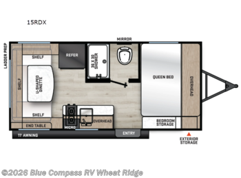 New 2026 Forest River Aurora Light 15RDX available in Wheat Ridge, Colorado